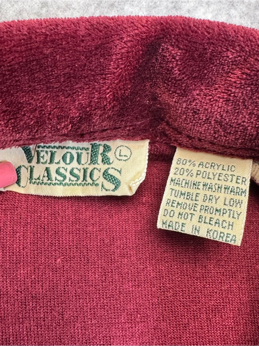 N/A luxurious burgundy